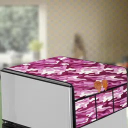 The Furnishing Tree Purple Plastic Refrigerator Cover-picture-35