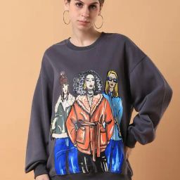 showoffff SHOWOFF Grey Printed Sweatshirt-picture-19