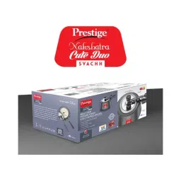 Prestige Nakshatra Cute Duo Svachh Grey Pressure Cooker (2 L) - Set of 1 image 5