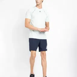 adidas Navy Printed Sports Shorts image 5