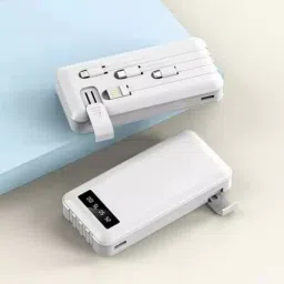 PremiumAV Power Bank 10000 mAh 3 Output Ports, 3 Input Options White image 5