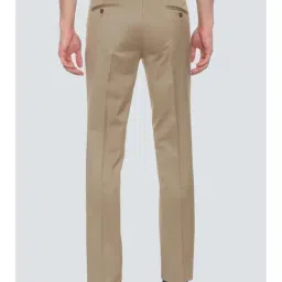 Louis Philippe Permapress Khaki Regular FitTrousers image 2