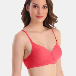 POOJA RAGENEE Pack of 2 Full Coverage Anti Odour T-shirt Bras with All Day Comfort image 3