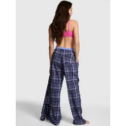 victoria's secret intimates Victoria's Secret Blue Boyfriend Flannel Sleep Pyjama image 2