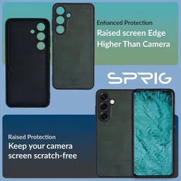 SPRIG Solid Printed Samsung Galaxy S25 5G Back Case Mobile Accessories image 5