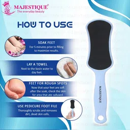 MAJESTIQUE Foot File Pedicure For Callus Remover image 5