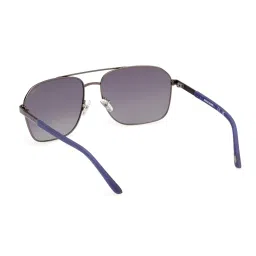 Skechers Grey UV Protection Aviator Sunglasses for Men image 3
