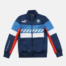 Puma Kids BMW M Motorsport Marina-Blueprint-High Risk Red Cotton Jacket-picture-32