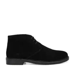 Carlo Romano Men's Black Chukka Boots-picture-26