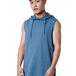 The Souled Store Blue Hooded T-Shirt-picture-12