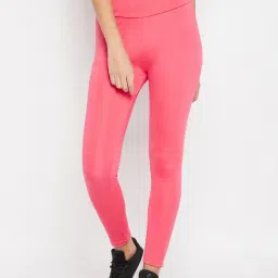 Clovia Pink Tights-image-24