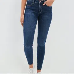 American Eagle Outfitters Blue Cotton Mid Rise Jeans-picture-17