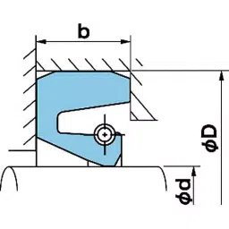 NOK φ85x110 mm MG Type Nitrile Rubber Oil Seal, MG8511013-picture-34