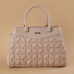 Code by Lifestyle Pink Quilted Handbag-picture-4