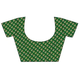 Elora Green Rangkaat Saree image 5