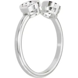 Sparkles 14k (585) White Gold Lab Grown Diamond Rings image 3