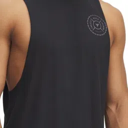 Under Armour Black Regular Fit Tank Tee image 3