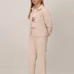 VERO MODA GIRL Tickled Pink Textured Pants image 5