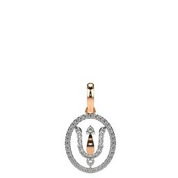 VALANOVA Women Rose Gold 0.92gm Lab Grown Pendant Diamond 14 Kt-picture-12