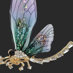 Curren Gold-Toned Plated Metal Brooch image 2