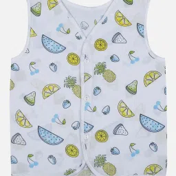 Baby Moo Unisex Multicolour Cotton Printed Jhablas image 3