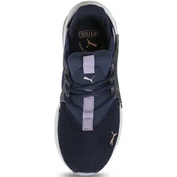 Puma Women's SOFTRIDE Enzo Navy Running Shoes image 3