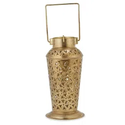 Fabindia Brass Metal Taara Table Lantern image 3