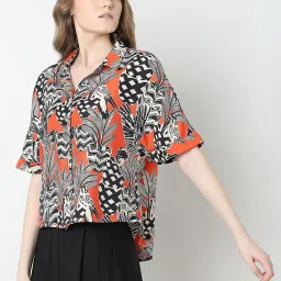 Vero Moda Red Printed Shirt image 3