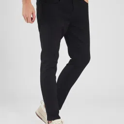 Spykar Black Slim Fit Jeans image 3