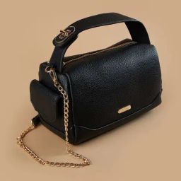 Code by Lifestyle Black Handbag-picture-0