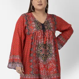 VELDRESS Floral Print Top-picture-12