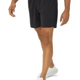 Asics Mid Black Regular Fit Sports Shorts image 3