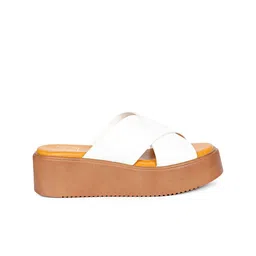 Viviblu Printed Leather Platform Sandals image 3