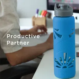 Glasafe Power Tranquil Teal Borosilicate Tiffin Combo image 4