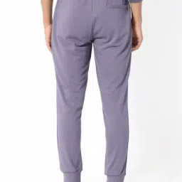 Rare Rabbit Purple Regular Fit Embroidered Trackpants image 2