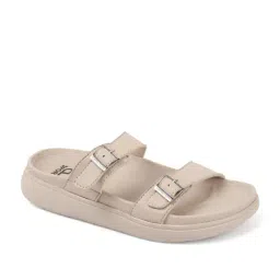 Carlton London Women's Beige Slides image 2