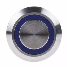 RS PRO Illuminated Push Button Switch Momentary 22.2 mm DPDT Blue LED 250 V AC, 1759251 image 5