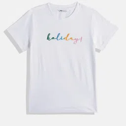 M&H Juniors Girls Embroidered Pure Cotton T-shirt-picture-32