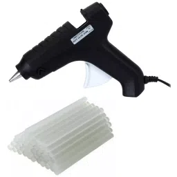 CRAFTYGUN 40 W Standard Temperature Hot Glue Gun with 25 Stick Black 11 mm Stick Dia., BLACK40-WT-CRAFTYGUN-25ST-picture-33
