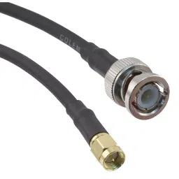 AMPHENOL RF RF Coaxial Cable Assemblies RF COAX CABLE, RG58, SMA-BNC, 500MM, BLACK, 245101-04-M0.50.-picture-24