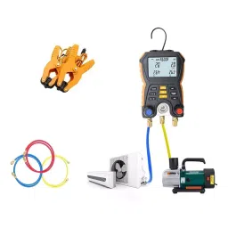 HSETIN Digital Refrigerant Meter Non Magnetic with 100 to 6000 kpa / -0.1 to 6 mpa (HT-60) Range and 1 cm Line Level, HT-202208 image 4