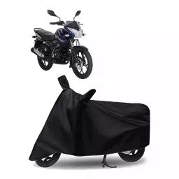 Auto Pearl Bike Cover for Bajaj Discover 150 s (Black)-picture-24