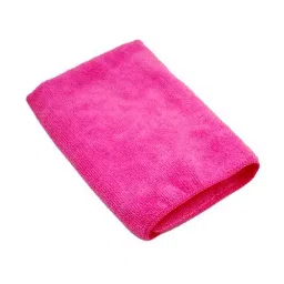 Unispun 40x40 cm 330 GSM Pink Microfiber Cloth Pack of 5 Pcs-picture-12