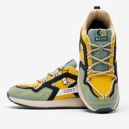 The Souled Store Men Suede Colourblocked Round Toe Sneakers-image-25