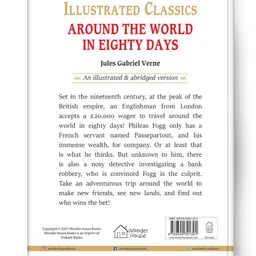 wonder house books Around The World In 80 Days: Abridged Novels With Review Questions image 2