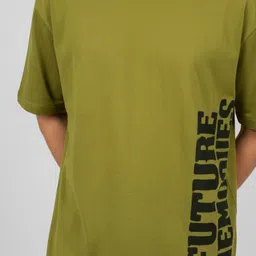 glitchez Men Typography Printed T-shirt image 5