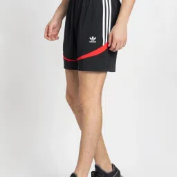 Adidas Originals Black Regular Fit Printed Sports Shorts image 3