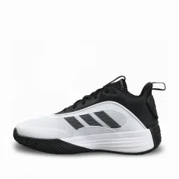 Adidas Men's OWNTHEGAME 3.0 White Basketball Shoes image 3