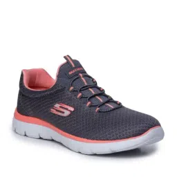 Skechers Women's SUMMITS Blue Walking Shoes image 2