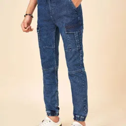 Coolsters by Pantaloons Kids Medium Stone Solid Track Bottoms & Joggers image 3